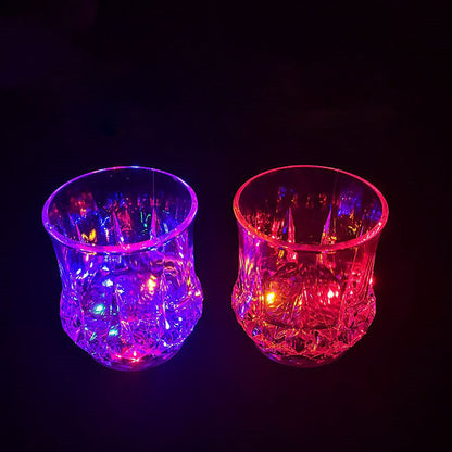 Luminous Pineapple Cup Beer Mug Bar Colorful Luminous Cup Sensor Light Creative Luminous Cup Cross-border E-commerce Hot Sale