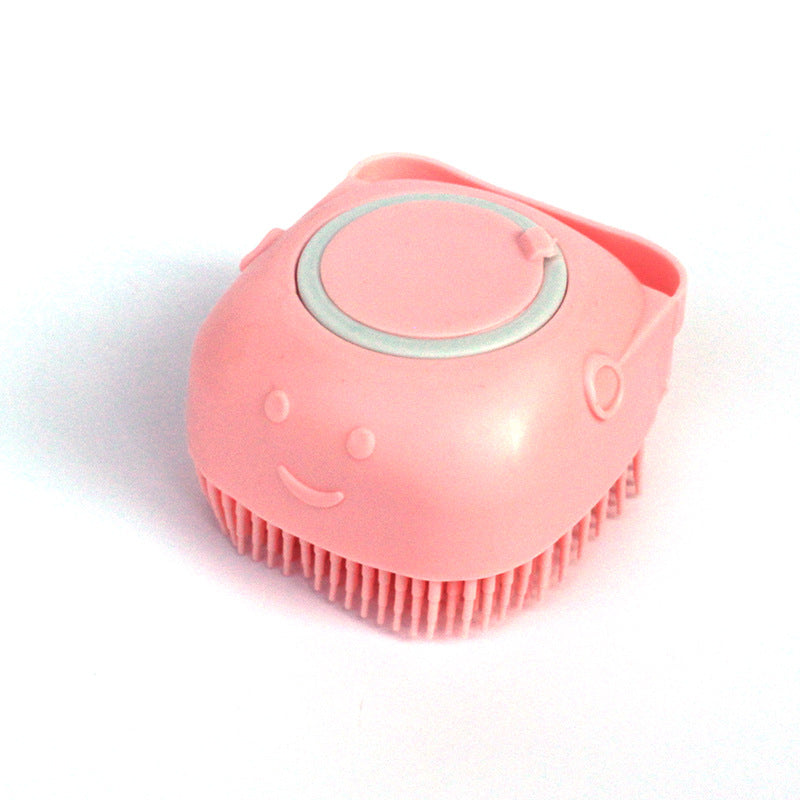 Pet bathing brush, dog and cat silicone bathing brush, multi-function brush, massage to float dog comb