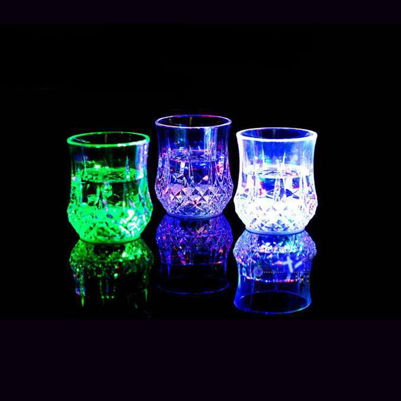 Luminous Pineapple Cup Beer Mug Bar Colorful Luminous Cup Sensor Light Creative Luminous Cup Cross-border E-commerce Hot Sale